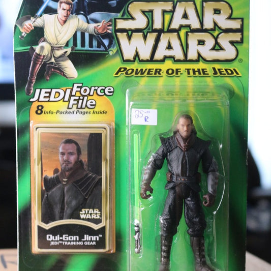 Star Wars Qui-Gon Jinn Jedi Training Gear Power Of The Jedi 1 Jedi Force File