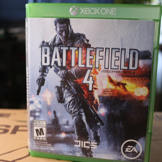 Microsoft Xbox One Battlefield 4 Released Complete Game Manual Case