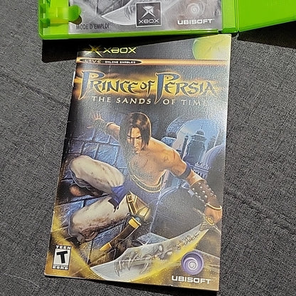 Prince Of Persia Xbox Video Game The Sands Of Time Ubisoft