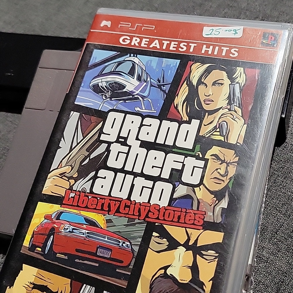 Grand Theft Auto Liberty City Scories Greatest Hits Psp Video Game –  Omniphustoys