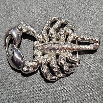 Scorpion Belt Buckle Diamond Style Rock Glamour