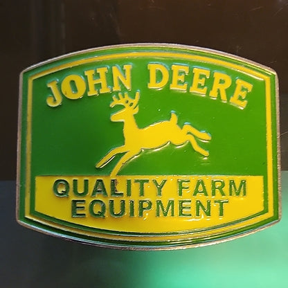 Montana Silversmiths John Deere Quality Farm Equipment Logo Attitude Beltbuckle