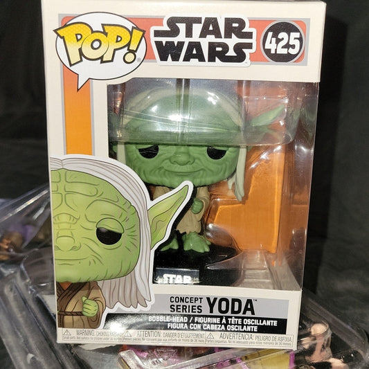 Funko Pop! Star Wars 425 Concept Series Yoda Pop Vinyl Figure Bobble Head