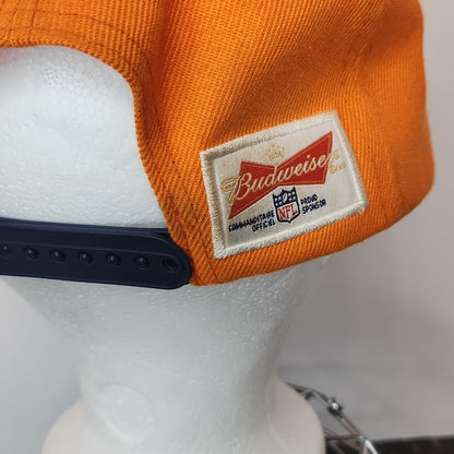 Budweiser Denver Broncos Orange Snapback Cap