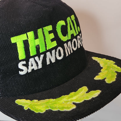 The Cat Say More Trucker Snapback Cap