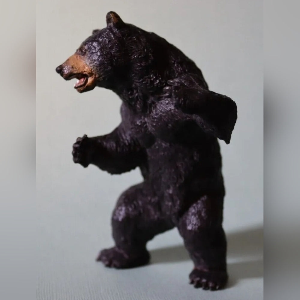 Papo - 2010 - Black Bear 50113 - Collectable Educational Toy Animal Figures Toy