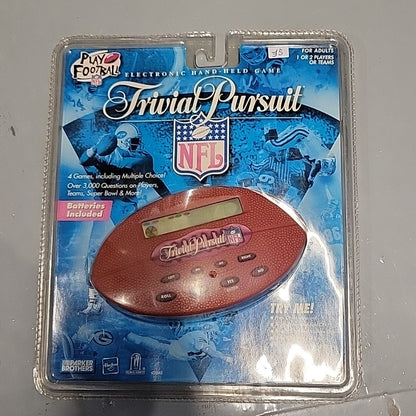 Plat Football Electronic Hand-Held Game Trivial Pursuit Nfl Vidéo Game Console