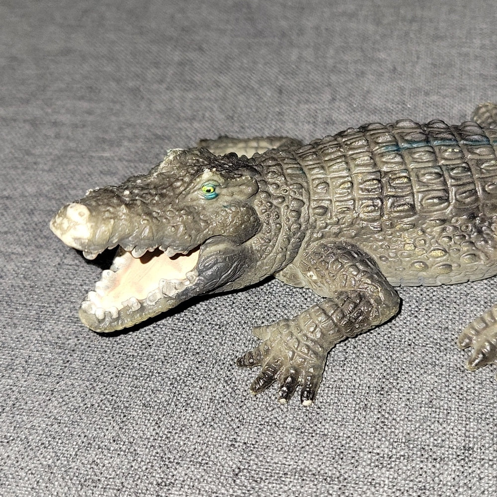 Schleich Crocodile 2007 Alligator Crock Animal Retired Toy Figure Wildlife Zoo