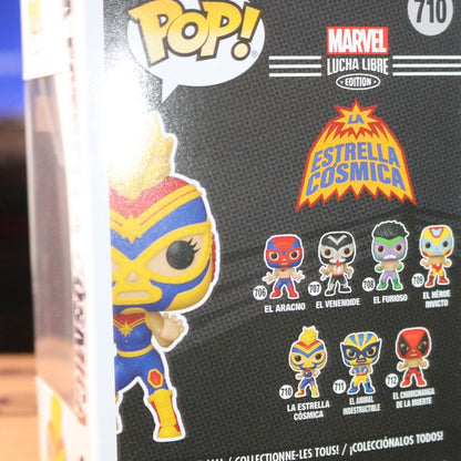 Marvel Lucha Libre Captain Marvel La Estrella Funko Pop! Vinyl Figure #710