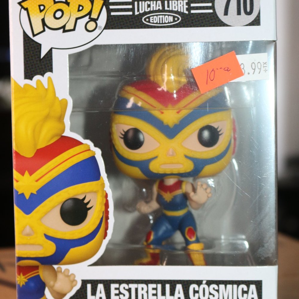 Marvel Lucha Libre Captain Marvel La Estrella Funko Pop! Vinyl Figure #710