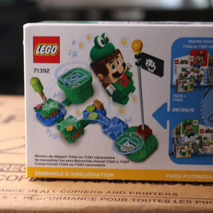 Lego Super Mario Frog Power Up Pack #71392 New Factory Sealed