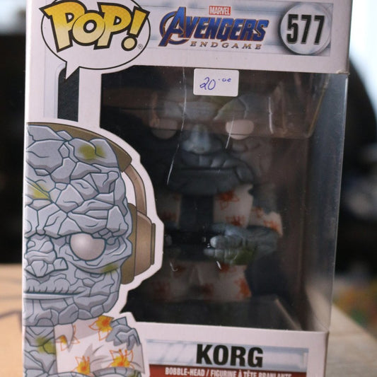 Korg #577 Funko Pop Vinyl Marvel Adventures Endgame Figure Toy