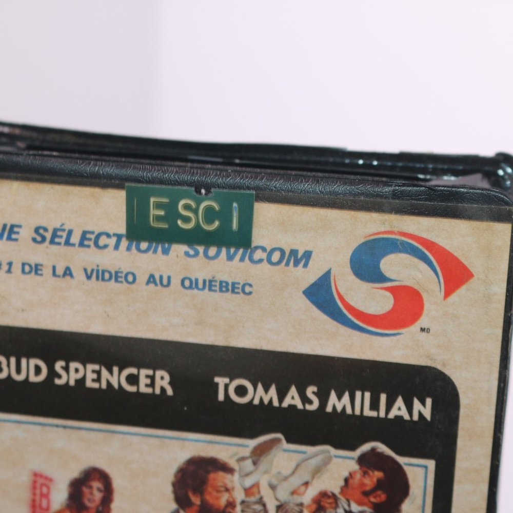 Vhs Bud Spencer Escroc Macho Et Gigolo Bruno Cordbucci Film Video Vint