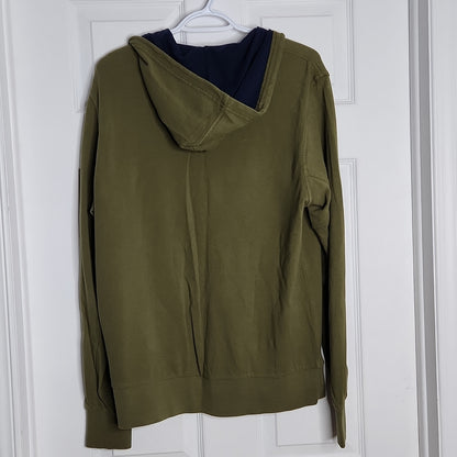 The North Face Hoodie Long Sleeve Tee Green Medium