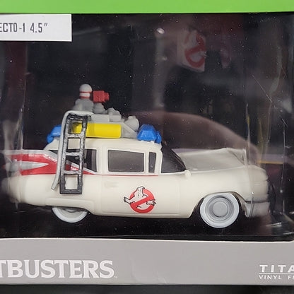 Titans Vinyl Figures Ghostbusters Ecto-1 4.5" Toy We Love Titans In Box