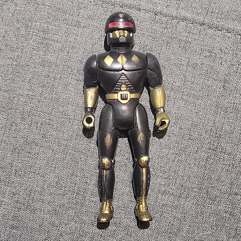 Power Soma Rangers Action Figure Black Ranger Soma 1994 Bootlegtoy Vintage