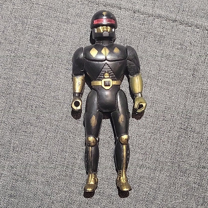 Power Soma Rangers Action Figure Black Ranger Soma 1994 Bootlegtoy Vintage