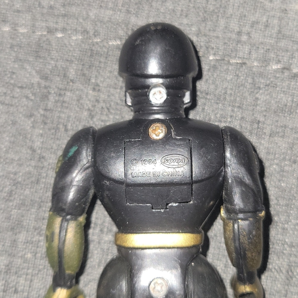 Power Soma Rangers Action Figure Black Ranger Soma 1994 Bootlegtoy Vintage