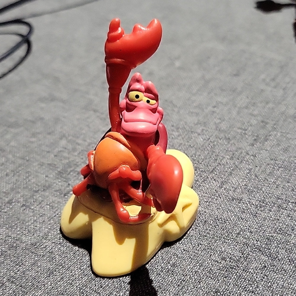 Sebastian The Crab Pvc Figurine Toy Applause Little Mermaid Disney