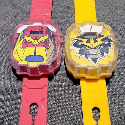 Lot 2 Mcdonald'S Happy Meal 2014 Shocksquatch Ben 10 Omniverse Cn Watch Orologio