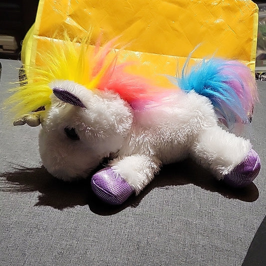 Aurora Sparkle Tales Plush Dazzle Unicorn Soft Toy