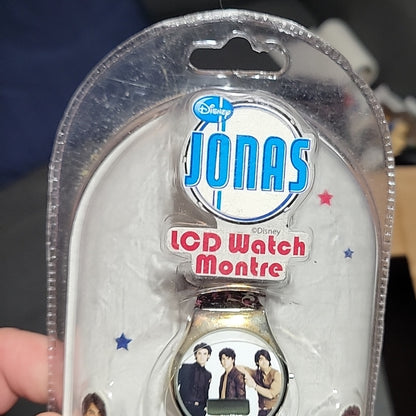 Disney Jonas Brothers Lcd Round Face Watch - New In Package