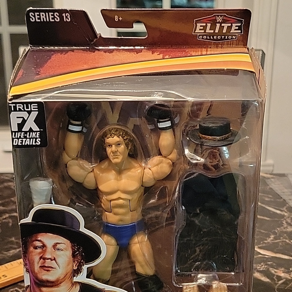 Cowboy Bob Orton Wwe Legends Series 13 Elite Collection Wrestling Figure In Hand