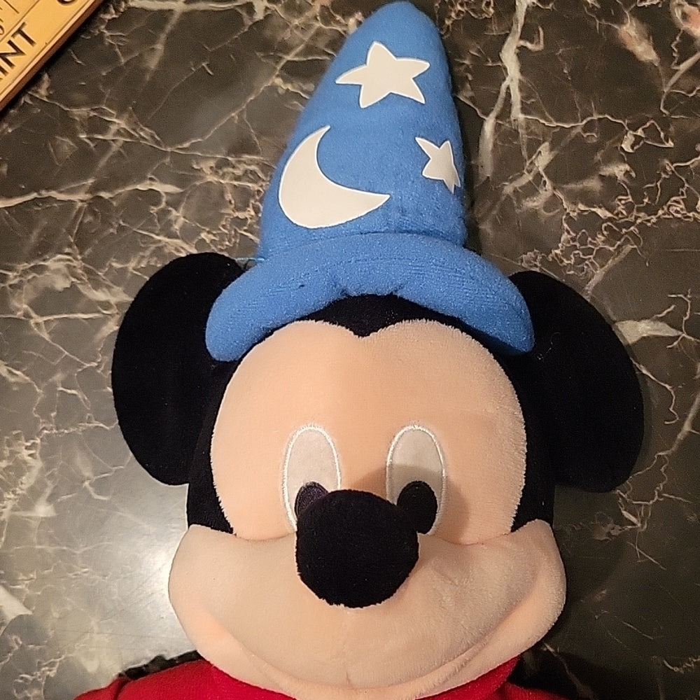 Vintage Sorcerer Mickey Mouse Fantasia 2000 Plush Disneyland Walt Disney World