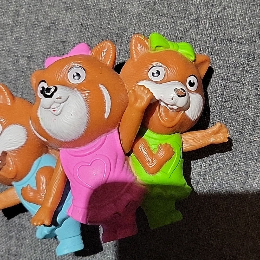 Mcdonald'S Happy Meal Toys Sing  Red Pandas