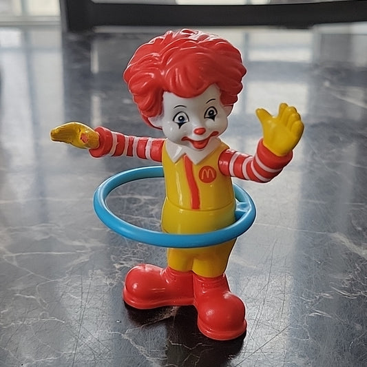 Ronald Mcdonald Hula Hoop Figure From 2007, Mcdonald'S Toy