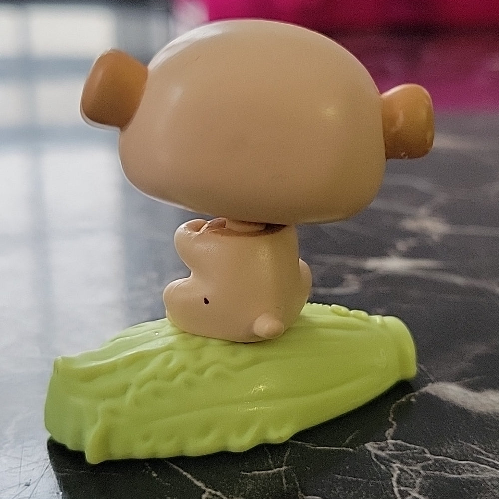 Bobble-Head Hamster  Littlest Pet Shop Mcdonald'S 2010 Tan Figure Toy