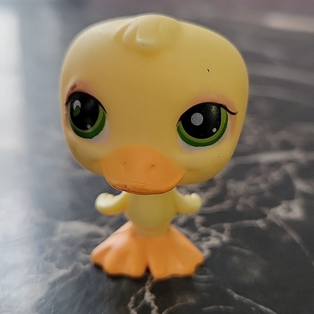 2006 Littlest Pet Shop #199 200 Duck From A Canoe Boat Pairs Playset Figure Toy