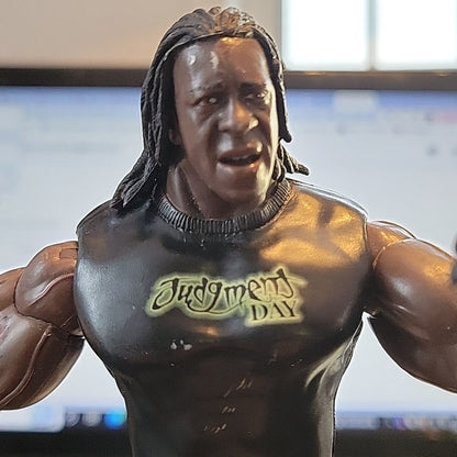 Booker T Figure Wwe Jakks Classics Ra Ruthless Aggression Judgment Day Wcw Wwf