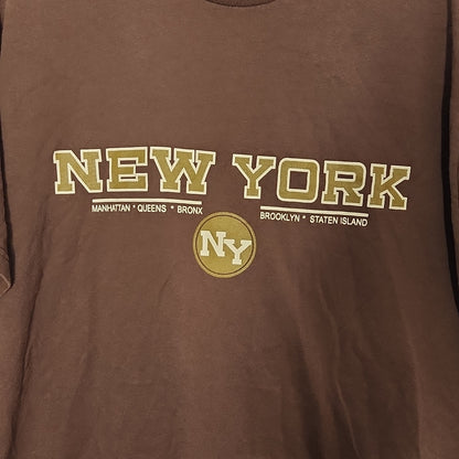 New York T Shirt Mens Large