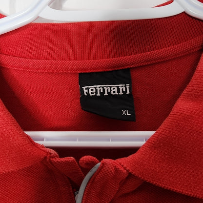 Ferrari Polo Half Zipped Xl