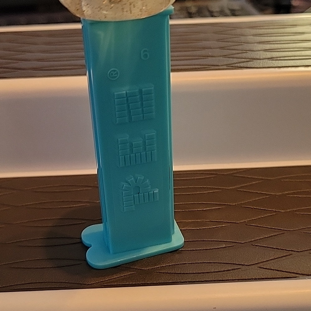 Emojis Pez Candy Dispenser: Crystal Transparent Poop Poo Toy Blue