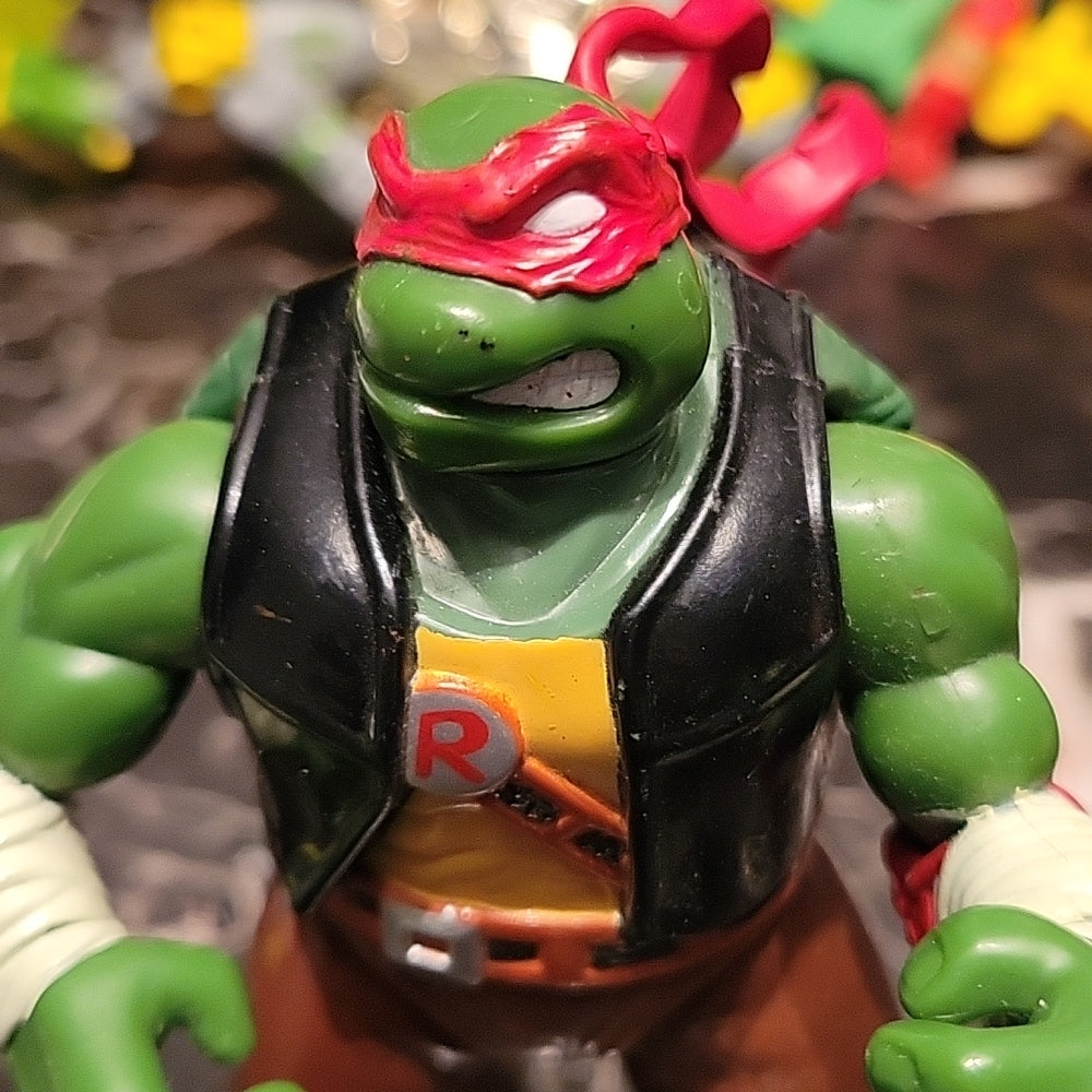 1997 Teenage Mutant Ninja Turtles Tmnt Cowabunga Cruisin Raphael Action Figure