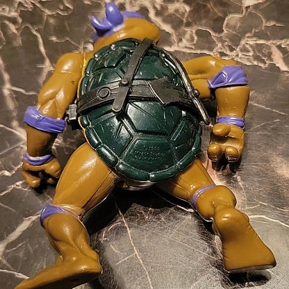 Teenage Mutant Ninja Turtles Donatello Hard Head Action Figure Tmnt 1988 W/ Belt