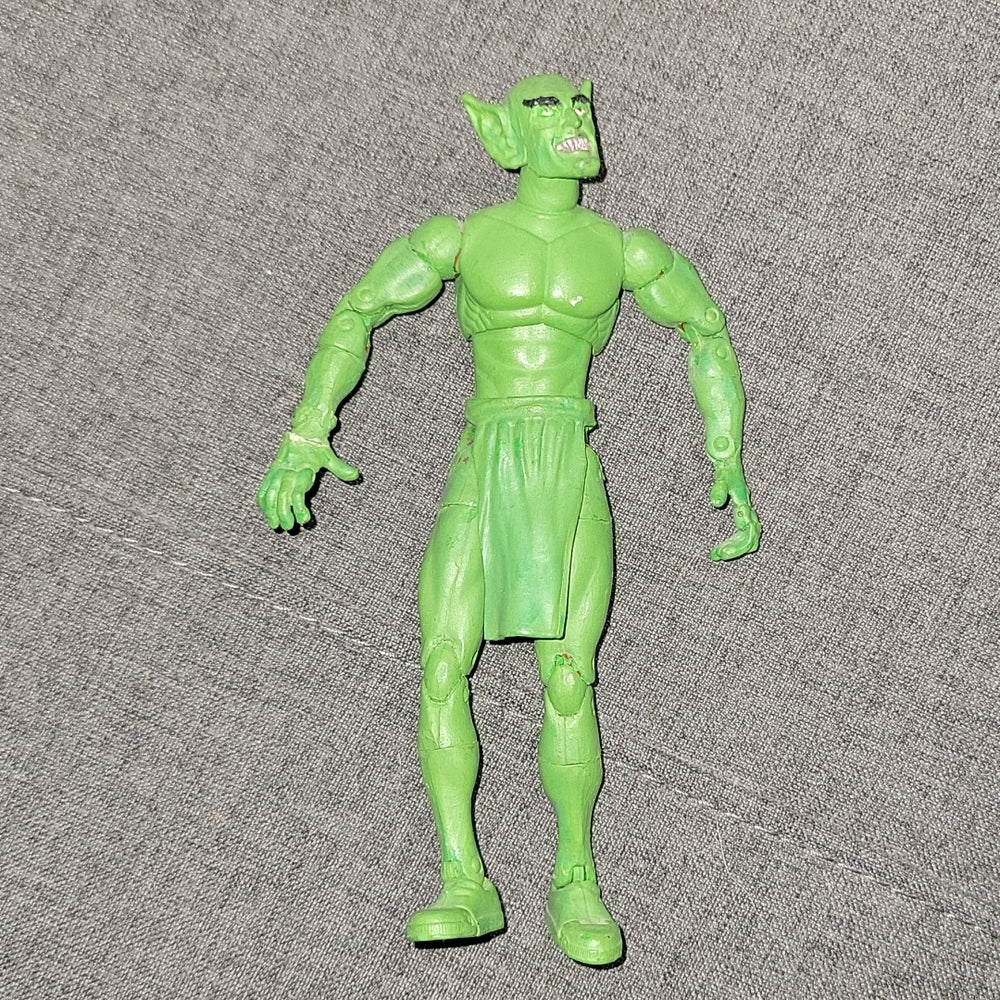 Marvel Legends Custom Jackal Spiderman Dc Action Figure Handpainted Green