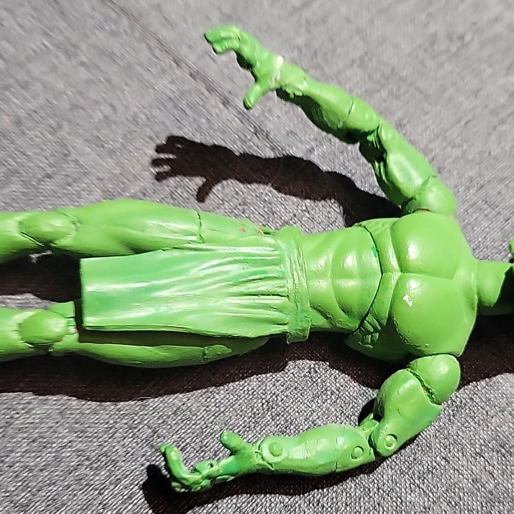 Marvel Legends Custom Jackal Spiderman Dc Action Figure Handpainted Green