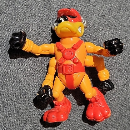 Bucky O’Hare The Toad Wars Dead-Eye Duck 4” Hasbro Action Figure 1990 Toy