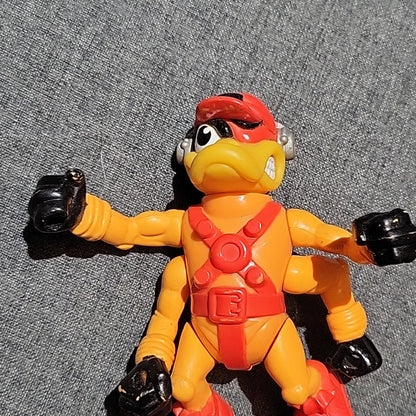 Bucky O’Hare The Toad Wars Dead-Eye Duck 4” Hasbro Action Figure 1990 Toy