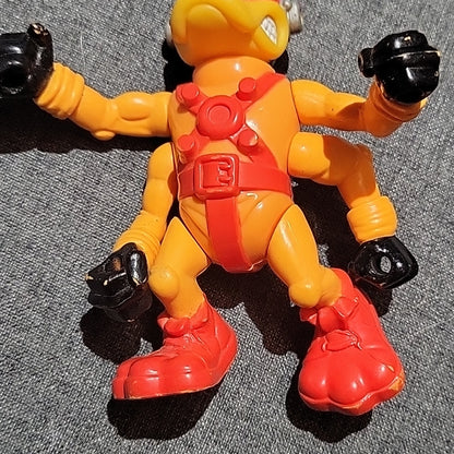 Bucky O’Hare The Toad Wars Dead-Eye Duck 4” Hasbro Action Figure 1990 Toy