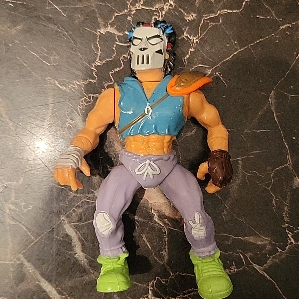 Casey Jones Teenage Mutant Ninja Turtles Tmnt 1989 Playmates Action Figure Toy