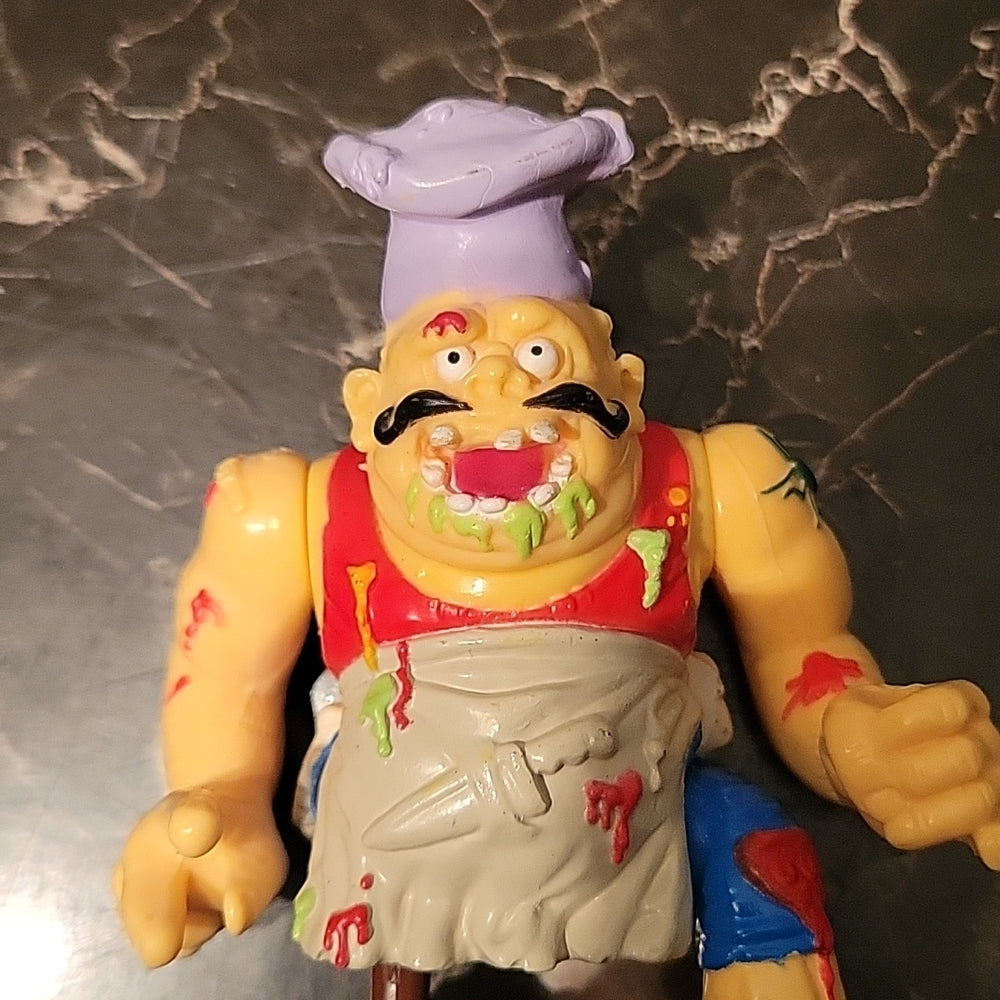 Vintage Tmnt Playmates Pizza Face 1990 Loose Action Figure Toy