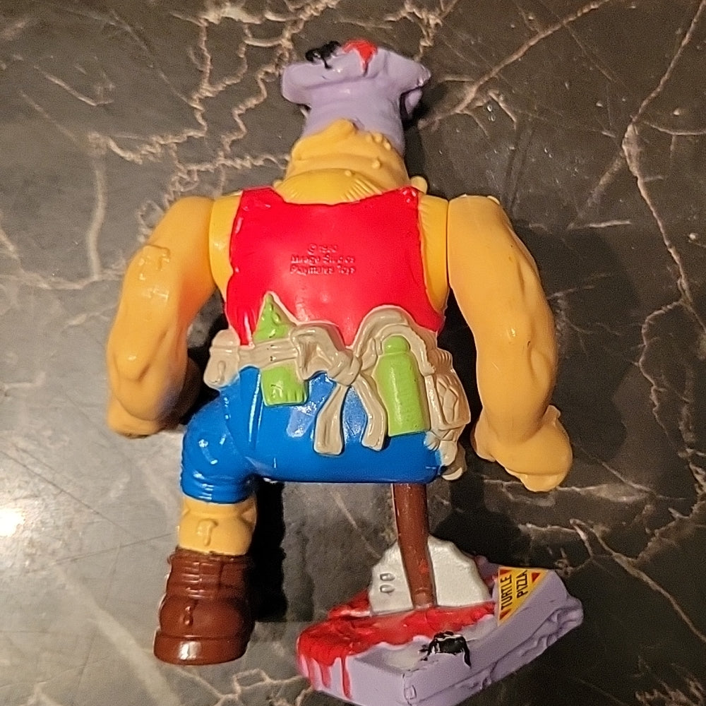 Vintage Tmnt Playmates Pizza Face 1990 Loose Action Figure Toy