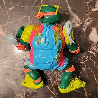 Tmnt 1990 Sewer Surfer Michaelangelo Action Figure Teenage Mutant Ninja Turtles