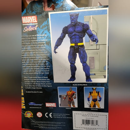 Diamond Toys Marvel Select Beast 7" Action Figure 2018 X-Men