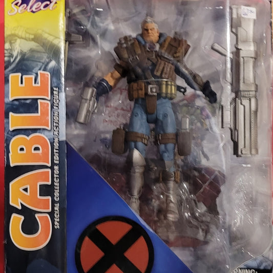 Marvel Diamond Select Cable X-Men 7" Collector’S Action Figure  2014