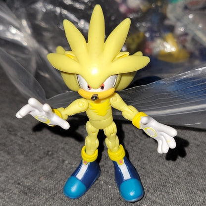 Jazwares Sonic Hedgehog Super Silver Action Figure 3 Inch Sega Rare Toys R Us